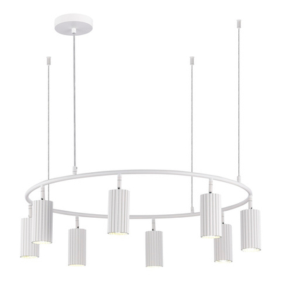 SL1213.503.08 Светильник подвесной ST-Luce Белый/Белый GU10 8*5W 4000K
