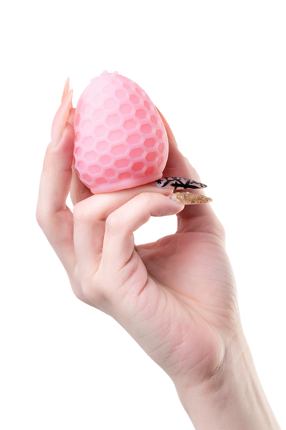 Мастурбатор A-Toys Pufl розовый 6 см