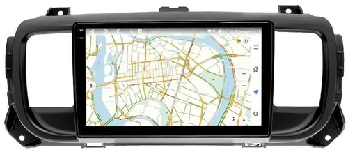 Магнитола для Peugeot Traveller 2017-2022 - Vaycar VA59-0556-2K на Android 13, Быстрая, 2K QLED, CarPlay, 4G SIM-слот