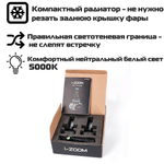 Светодиодная лампа Optima LED i-ZOOM H4 (2шт)