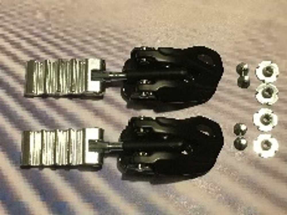 Запчасть для ботинок Buckle left on shell (Buckle + Screw,Insert)