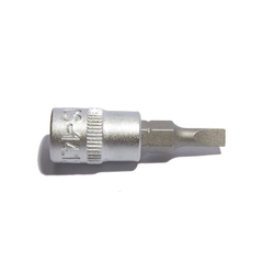 Торцевая головка короткая с битой 1/4" SL4, СТАНКОИМПОРТ, CS-14.12.SL4