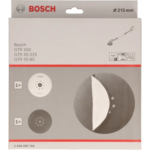 Шлифовальные тарелки GTR 550 BOSCH 2608000766