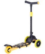 Самокат детский 3-х колесный RIDEX 3D Robin, 120/90 мм, неоновый желтый