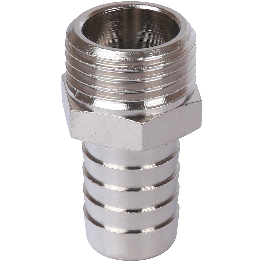 Штуцер НР никелированный      1/2"x16