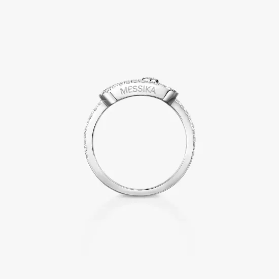 Кольцо Messika Move Uno pave ring large