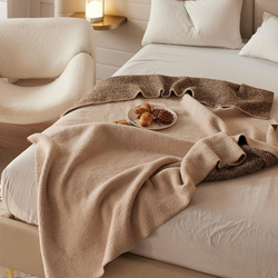 ZEPHYR HOME Плед-покрывало 130х170 Микрофибра Бежевый