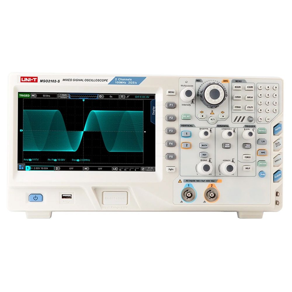 Осциллограф цифровой UNI-T MSO2102-S, UNI-T