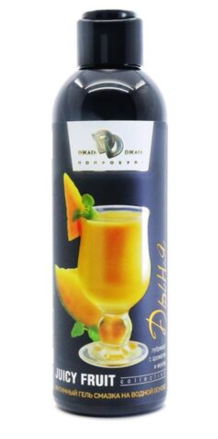 Интимный гель на водной основе JUICY FRUIT с ароматом дыни - 200 мл.
