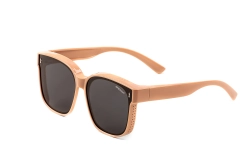 Очки BRENDA мод. S25101 C4 solid pink-grey