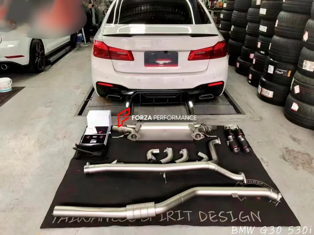 Выхлопная система с заслонками для BMW 5 SERIES 530i G30 2.0T