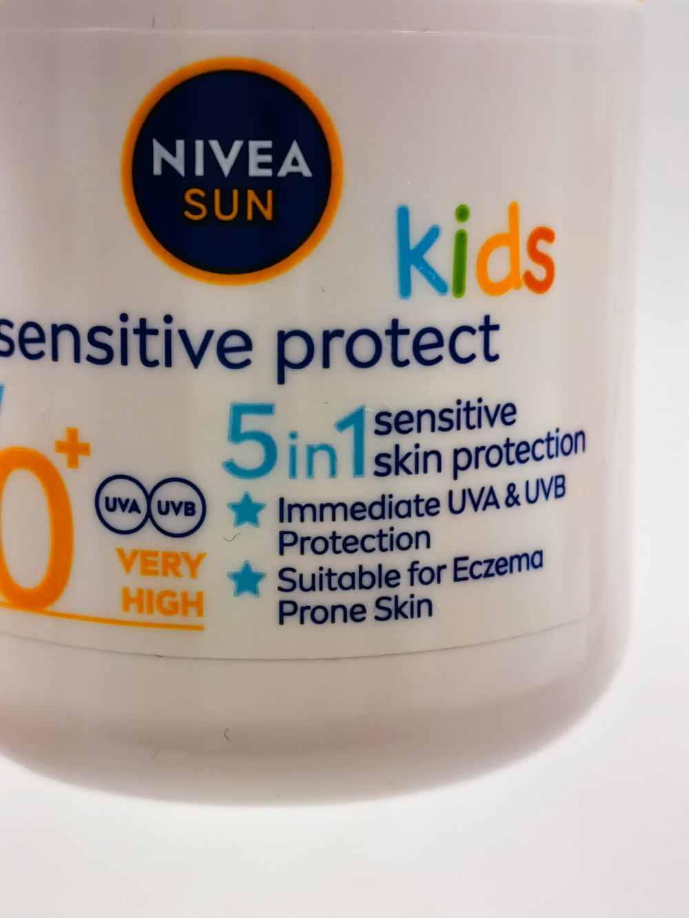 Солнцезащитный детский шариковый лосьон NIVEA VERY HIGH SPF 50+, 50 мл