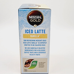 Кофе растворимый Nescafe Gold "Iced Latte Vanilla" в стиках 7 шт. по 15 г (из Финляндии)