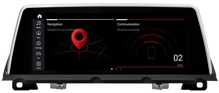 Магнитола для BMW 7-серии F01/F02 2012-2015 NBT - RDL-6267 монитор 10.25" на Android 13, Быстрая, CarPlay, 4G SIM-слот