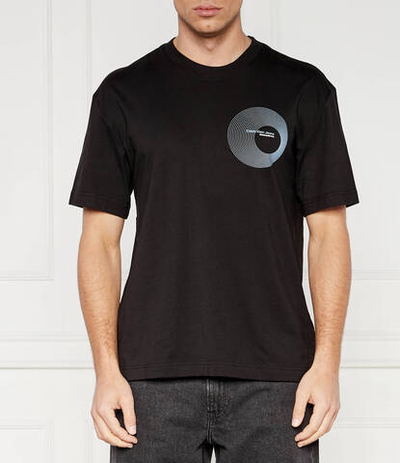 Футболка CIRCLE FREQUENCY CALVIN KLEIN JEANS - черный(J30J325200)