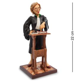 Forchino FO-84011 Статуэтка мал. «Адвокат» (The Lady Lawyer. Forchino)