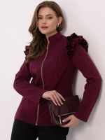 Жакет Славия (бордовый) Б16459-54М LT Collection