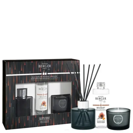 Maison Berger Paris Набор Duo Mini Variation палочки 80 мл + свеча 80 г EAN 3127290077141