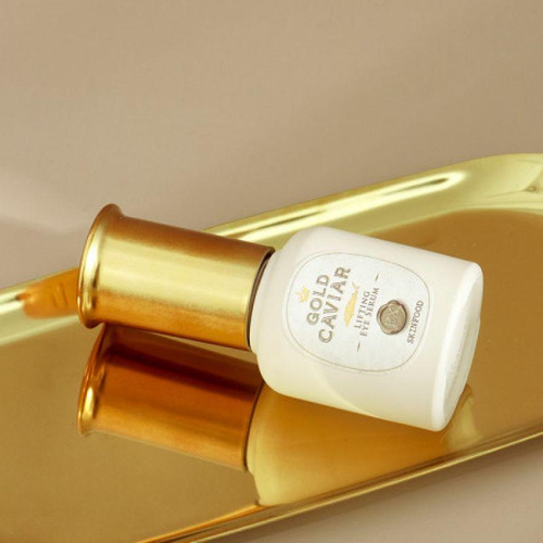 Skinfood Gold Caviar Lifting Eye Serum омолаживающая сыворотка против морщин вокруг глаз с экстрактом икры