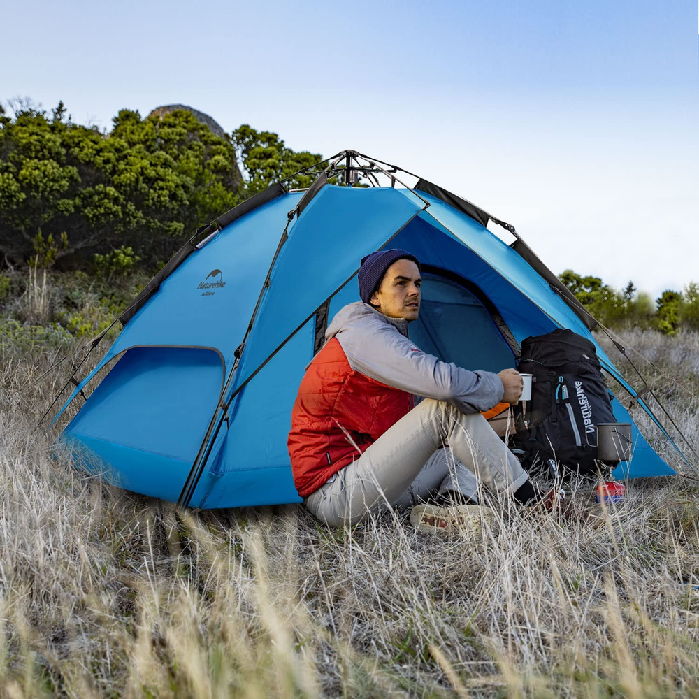 Палатка Naturehike 4-местная, быстросборная
