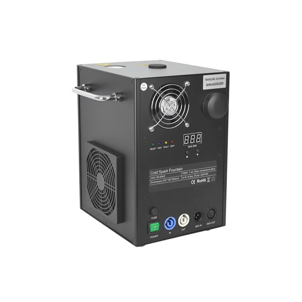 Генератор холодных искр MOKA SFX E11 (650 Вт, 1-5 м, DMX)