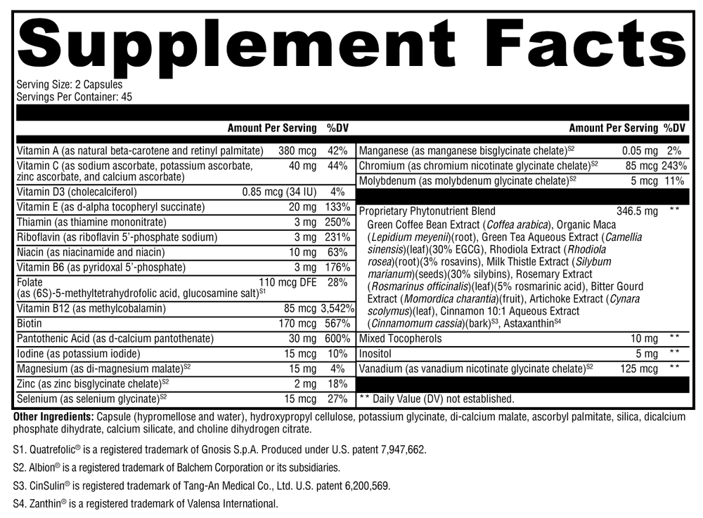ActivNutrients® Phyto 90 Capsules