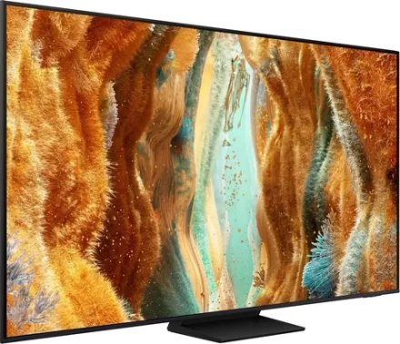 Телевизор QLED Samsung 75" QE75QN90FAUXRU Series 9 нержавеющая сталь 8K Ultra HD 120Hz DVB-T2 DVB-C DVB-S2 USB WiFi Smart TV