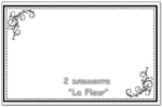 прямоугольный кожаный бювар 60*30 см