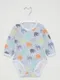 Боди детское, цвет серый/ленивцы, рост 62 см