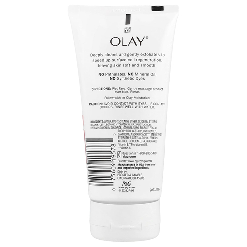 Olay, Восстанавливающий очищающий крем с витамином Е, 150 мл (5 жидк. Унций)