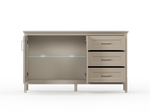 КЛАССИК тумба KOM2W3S с подсветкой (Глиняный серый)