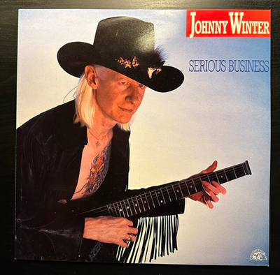 Johnny Winter - Serious Business (Скандинавия 1985г.)
