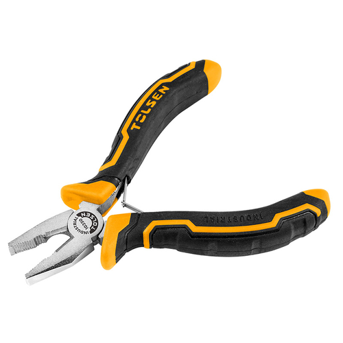 TOLSEN (TT10350) Пассатижи комбинированные "GRIPro", 115 мм, мини