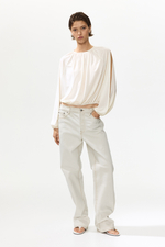 Топ с открытыми рукавами - H&M