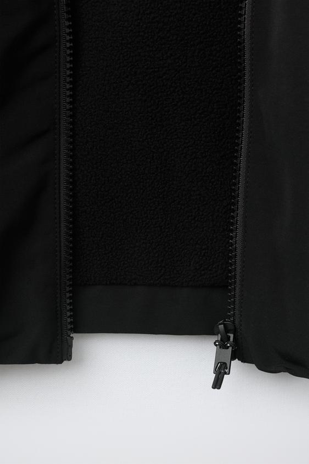 ZARA ЛЕГКАЯ КУРТКА WATER REPELLENT, ЧЕРНЫЙ