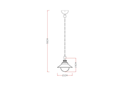 Светильник подвесной Arte Lamp Grazioso A4577SP-1WG