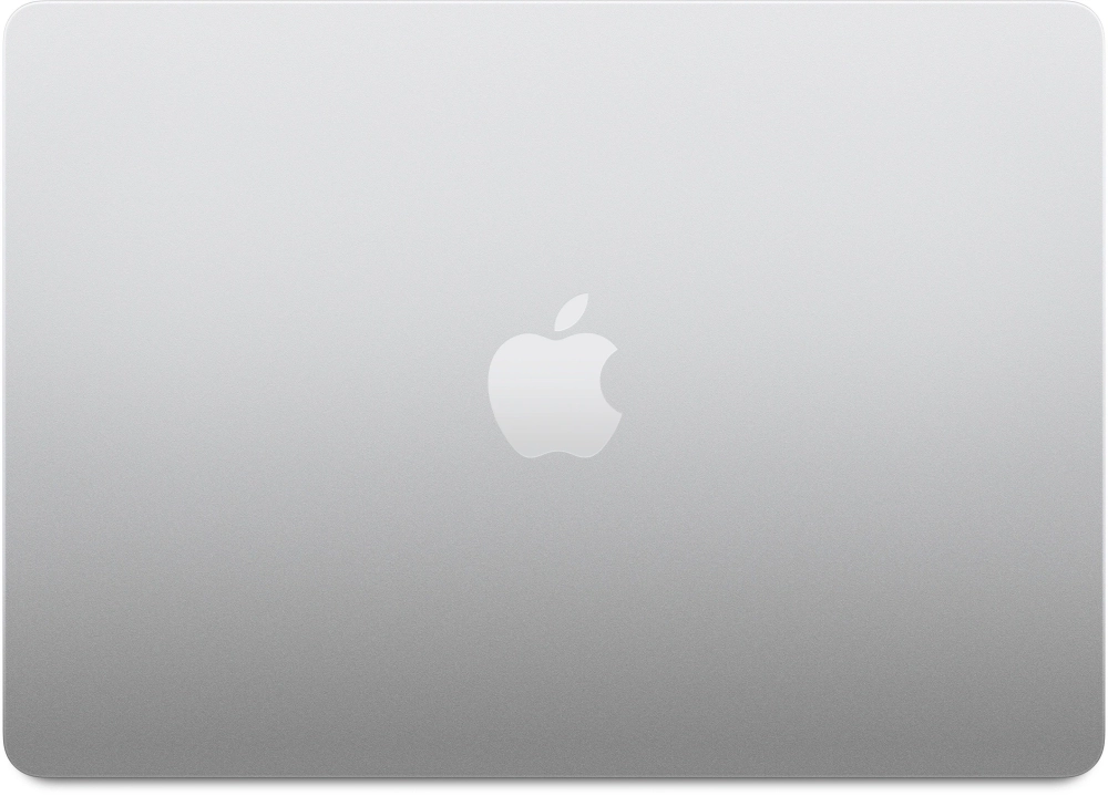 Ноутбук Apple MacBook Air A3113 M3 8 core 16Gb SSD256Gb/8 core GPU 13.6" Liquid Retina (2560x1664) macOS silver WiFi BT Cam (MC8H4LL/A)