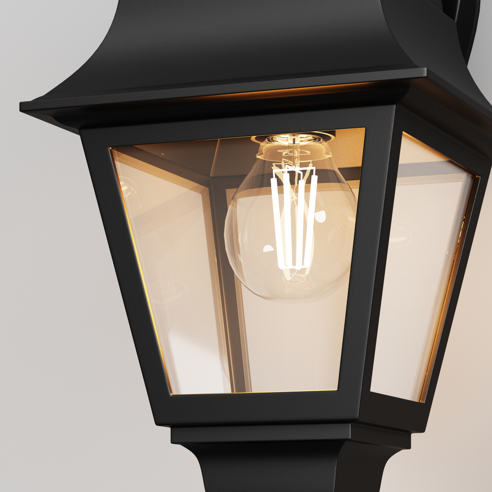 Уличный настенный светильник Outdoor O003WL-01B