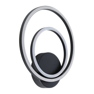 Светодиодный бра 12W+4*2,1W 3000K 390088 черный LANACERA Eglo