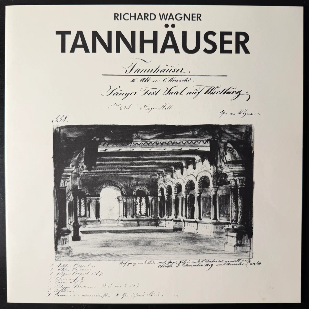 Вагнер - Тангейзер 3LP (Германия 1985г.)