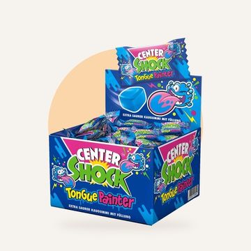 Жевательная резинка Center Shock Tongue Painter, 4 г