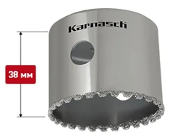 Диск пильный универсальный для строительных работ Karnasch 136×2,6/1,6×20/10 мм, Z=10 TT, арт. 11.1250.136.010