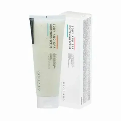 USOLAB Осветляющий корректирующий скраб для тела 200 мл | Body And Spa Whitening Scrub
