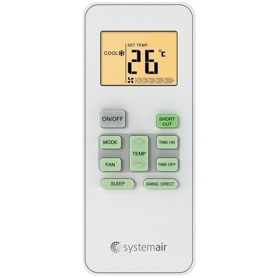 Кондиционер Systemair Sysplit Wall Smart 36 V3 HP Q — (2)