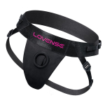 Универсальные черные трусики для страпонов Lovense Lapis Harness Black LE-50
