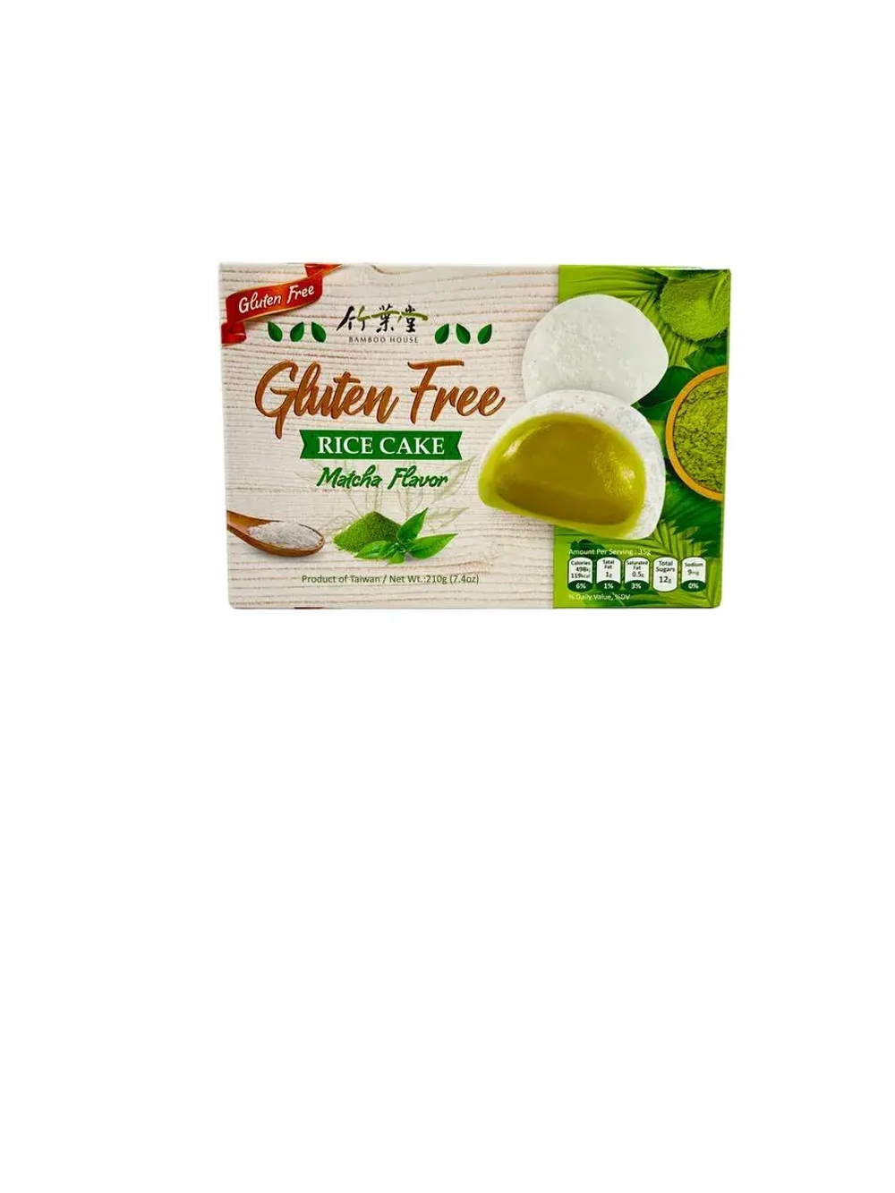 Моти со вкусом зеленого чая без глютена