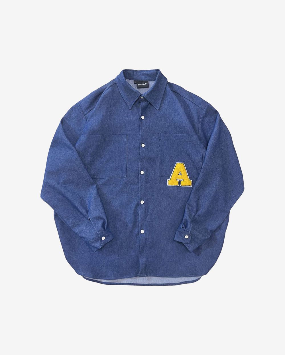 Рубашка School Basic Blue