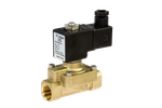 Соленоидный клапан, нормально закрытый, EV225R, Ду15-25, G 1/2"-1", 0,5-6 бар, PTFE, с катушкой 230 В, Ридан