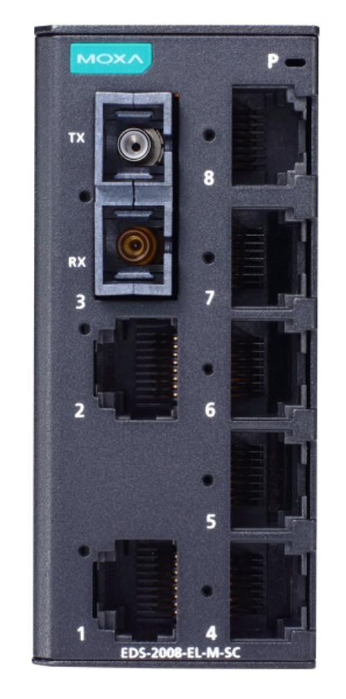 Коммутатор MOXA EDS-2008-EL-M-SC-T