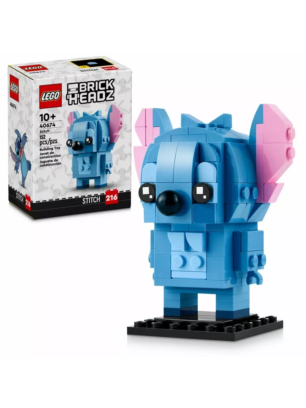 Конструктор LEGO BrickHeadz 40674 Стич